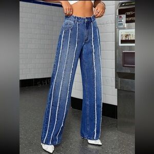 SHEIN Wide Leg Pants Size 27